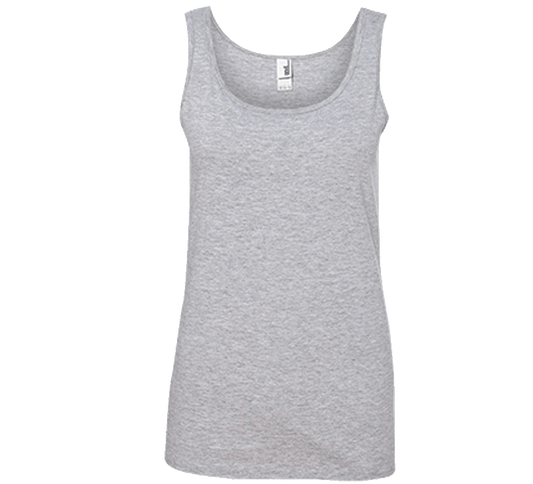Customizable Anvil Ladies 100% Ringspun Cotton Tank Top