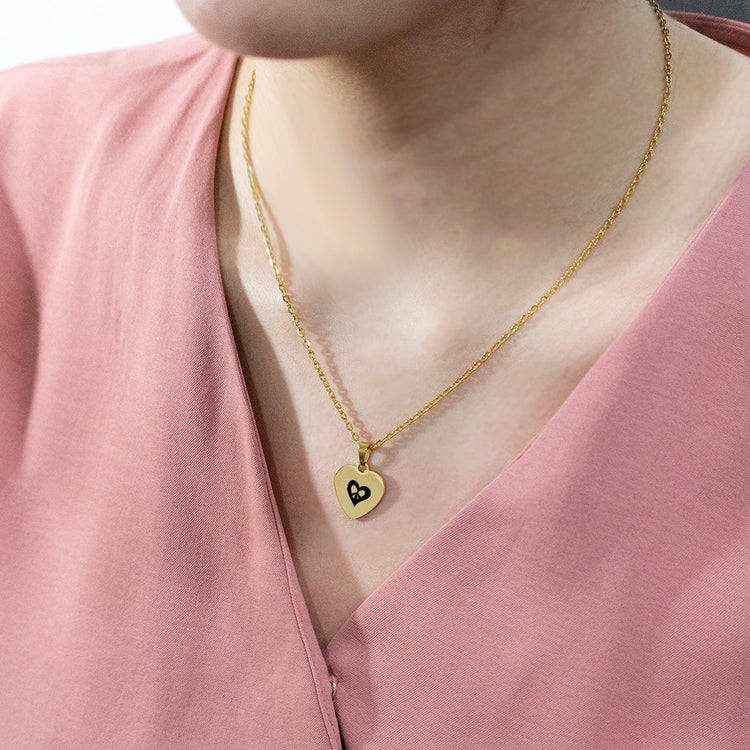 Love Heart Necklace - Micacoco