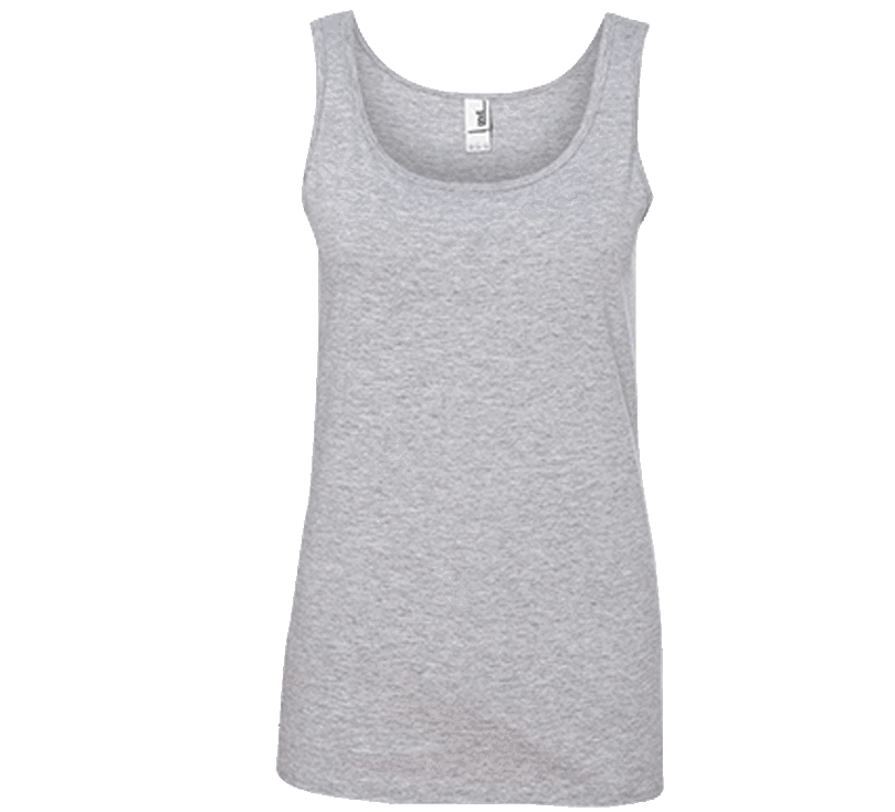 Customizable Anvil Ladies 100% Ringspun Cotton Tank Top