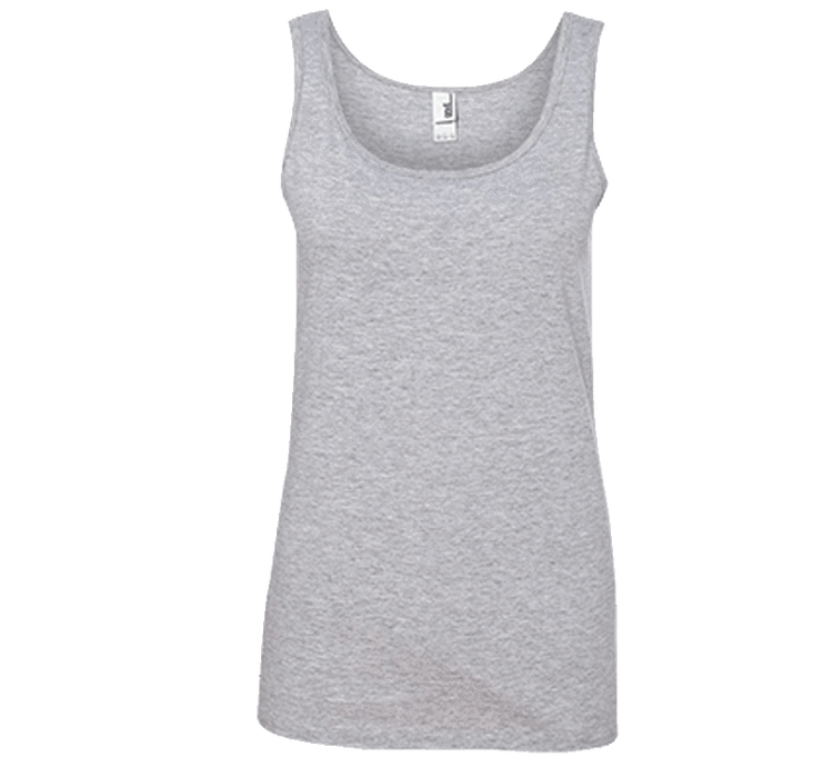 Customizable Anvil Ladies 100% Ringspun Cotton Tank Top