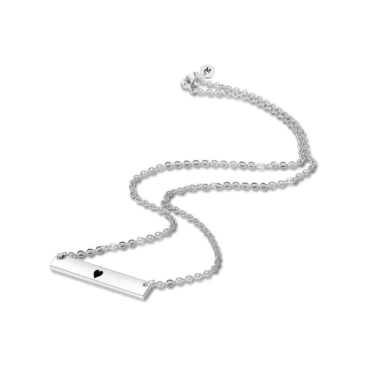 Horizontal Plate Necklace - Micacoco