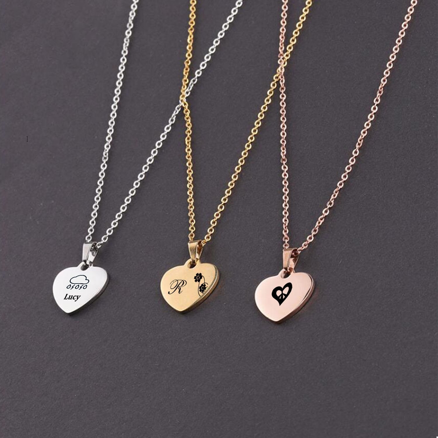 Love Heart Necklace - Micacoco