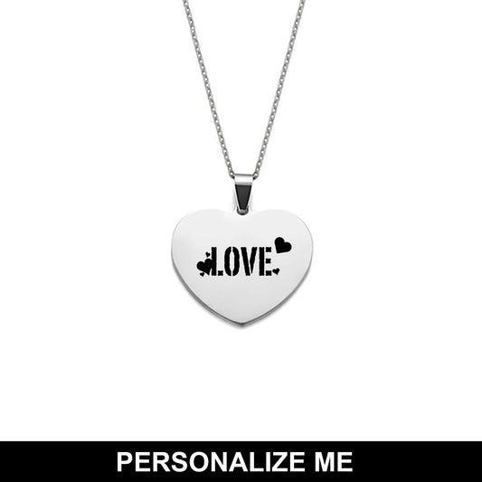 Love Heart Necklace - Micacoco